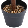 thumbnail image 4 of vidaXL Artificial Topiary Tree Faux Boxwood Ball with Pot Fake Plant Green 28", 4 of 6