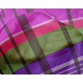 thumbnail image 4 of oneOone Silk Tabby Purple Fabric Madras Check Craft Projects Decor Fabric Printed By The Yard 42 Inch Wide, 4 of 4