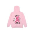 thumbnail image 2 of Anti Social Social Club Men's Cancelled Hoodie Pink, from StockX, 2 of 3