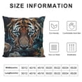 thumbnail image 6 of Nawypu Pillow Cover Tiger Double-Sided Design Home Decor for Sofa Livingroom Couch Bed Decorative Throw Pillow Case Gift,Set of 2, 6 of 6