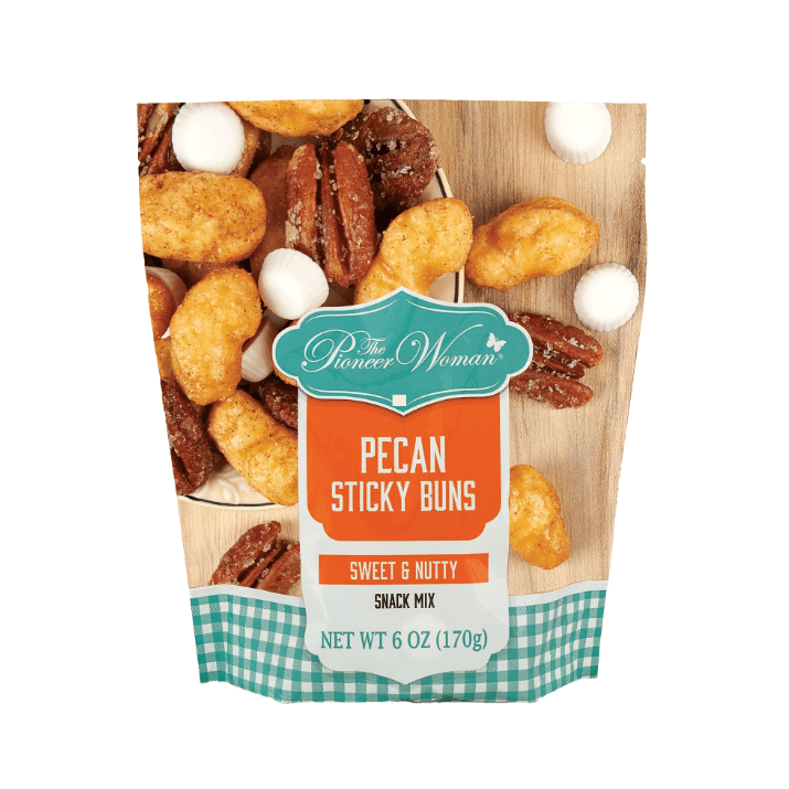 The Pioneer Woman Pecan Sticky Buns Snack Mix, Sweet & Nutty, 6 oz