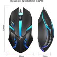 thumbnail image 3 of RGB Gaming Mouse | (Black) Rechargeable Wired | Ergonomic Design Wired Gaming Mouse - Compatible with Laptops, 3 of 5