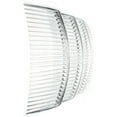 thumbnail image 3 of 4 Pack of Clear Large 9cm Plain French Side Hair Combs Slides Grips Clips Hair Accessories for Women Girls by, 3 of 5