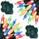thumbnail image 1 of Cadena de luces Brightown, paquete de 4, 50 LED, funciona con pilas, 1 of 7