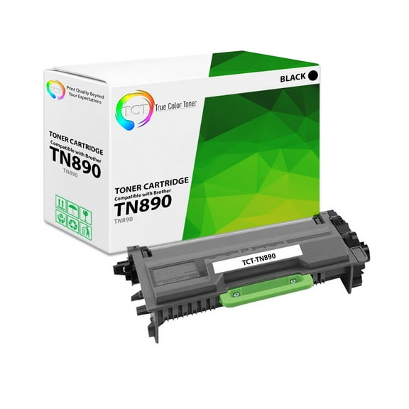 TCT TN890 Toner Cartridge - Compatible With Brother TN890 TN-890 Black Ultra High Yield