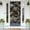 Black Chinese Dragon, variant on Anime lovers silhouette Door Cover Decorations Welcome Spring Seasonal Porch Door Banner Sign Photo Background Front Door Hanging Banner for Indoor Outdoor Decor 72.8 x 35.4 Inch