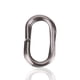 thumbnail image 2 of Anillos Divididos de Acero Inoxidable NikouMX 100 Piezas Ovalados, 2 of 8