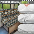 thumbnail image 6 of Uorisanigo RV Dinette Cushion Covers Western Aztec Camper Dinette Seat Covers Include 1 Backrest Cover & 1 Bench Cover, Washable Couch Cushion Slipcovers for RV Camper Car Bench Seats, 6 of 7