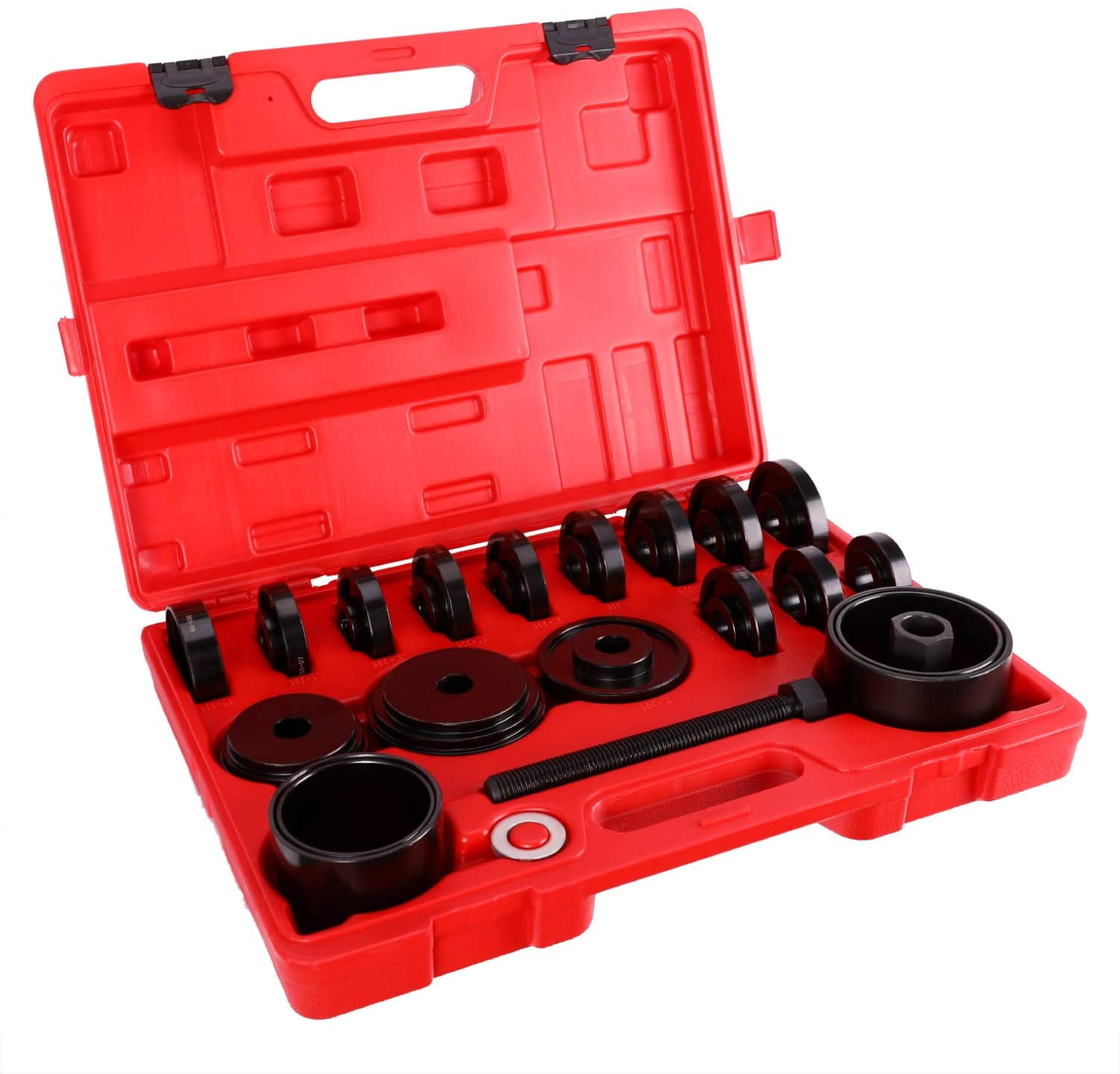 23Pc Front Wheel Drive Bearing Puller Press Removal Installation Tool Kit Set AA 
