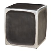 Brics Side Table Set (2-Piece) Multicolor End Table, Modern Style, Painted Aluminum square shape tabletop, Aluminum, Indoor Living