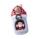 thumbnail image 5 of Escultura de resina para decoración de casas de pueblo navideñas, artesanías con luz, suministros de bricolaje, adorno iluminado para chimenea de Papá Noel, 5 of 8