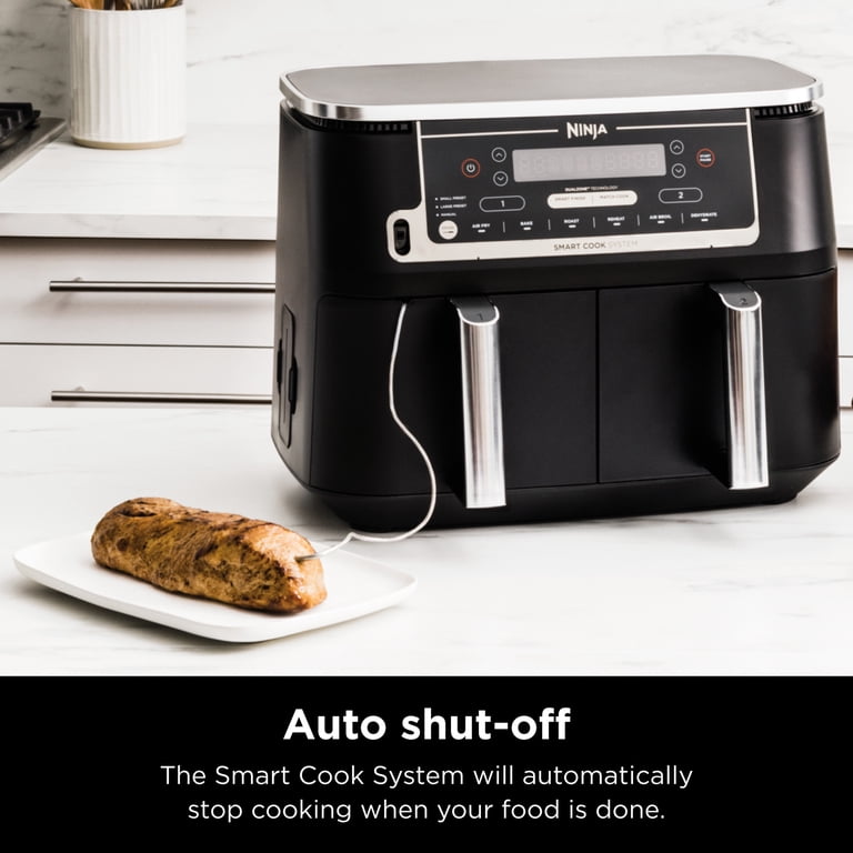 Ninja® Foodi® 6-in-1 Smart 10-qt. 2-Basket Air Fryer - Walmart.com