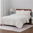 thumbnail image 3 of Better Homes & Gardens, Full/Queen, Comforter Set with Shams - Soft and Cozy, Off-White, 3 of 11