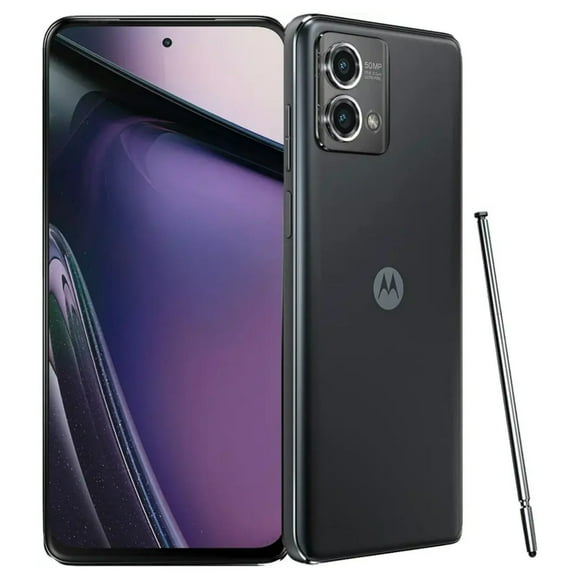 Restored Motorola Moto G Stylus 5G (2023) , 128GB AT&T Branded Cosmic Black, (Refurbished)