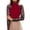 Z-Red, variant on KaLI_store Oversized T Shirts for Women Womens Button Down Shirts Striped Classic Long Sleeve Collared Office Work Blouses Tops with Pocket Black,L