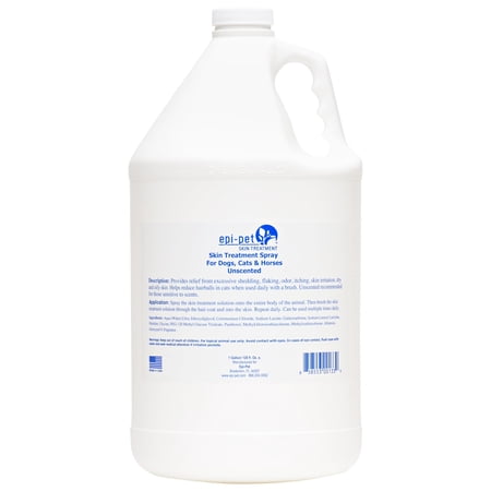 Epi-Pet Skin & Coat Enrichment & Treatment Natural Conditioners Spray for Cats & Dogs, 128 fl oz Jug