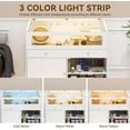 thumbnail image 4 of ELECWISH Hamster Cage with Storage Cabinet Small Animal Cage, Easy View Acrylic Panels, Large Habitat for Hamsters, Guinea Pigs, Rabbits, Hedgehogs, 4 of 7