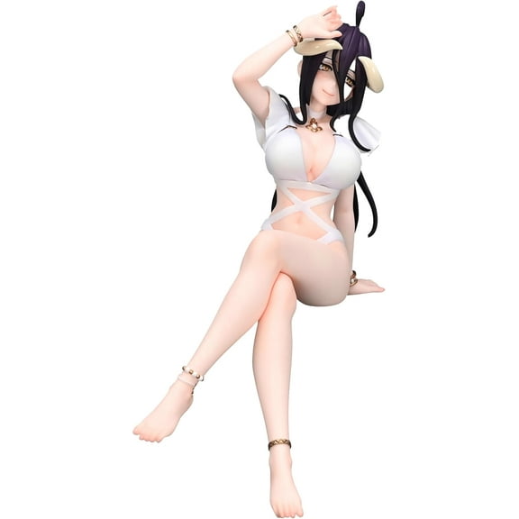 AWLPUYPT Corporation-Overlord Noodle Stopper Figure -Albedo Swimsuit ver.-