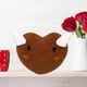thumbnail image 5 of Almohada de San Valentín | Peluche de algodón suave | Bonita decoración para el hogar | Regalo navideño para niños y adultos | 38 x 35 x 15 cm, rojo o marrón, 5 of 5