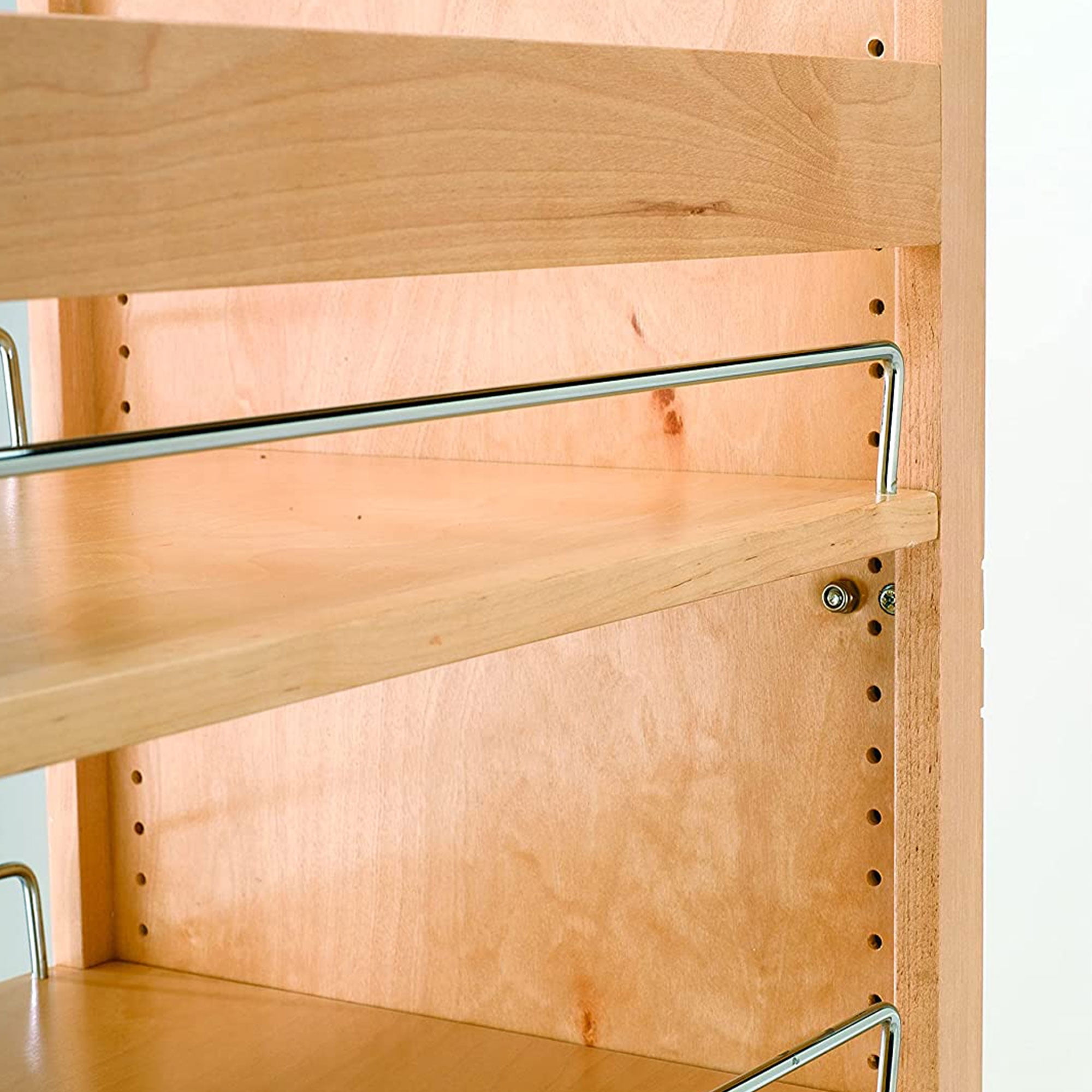 Rev-A-Shelf 448-TP58-14-1 6 Shelf Cabinet Pantry Drawer Organizer, Natural  Maple, 14 wide - Harris Teeter