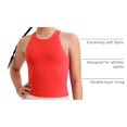 thumbnail image 4 of Musculosa CRZ YOGA Butterluxe Cuello Alto y Espalda Nadadora Roja Talle S, 4 of 5