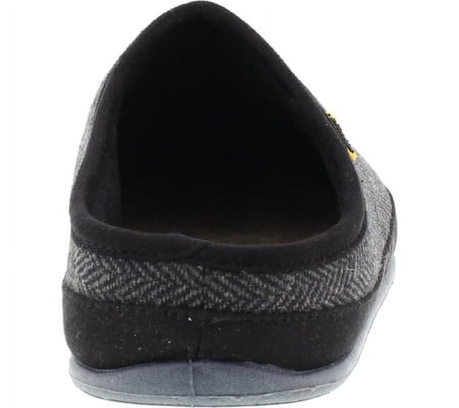 Deer Stags Unisex Wherever Tweed Slipper - Black - 7 Wide