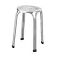 thumbnail image 2 of simhoa Stackable Stool Stainless Steel Backless Bar Stool for Garden Outdoor Indoor, 2 of 8