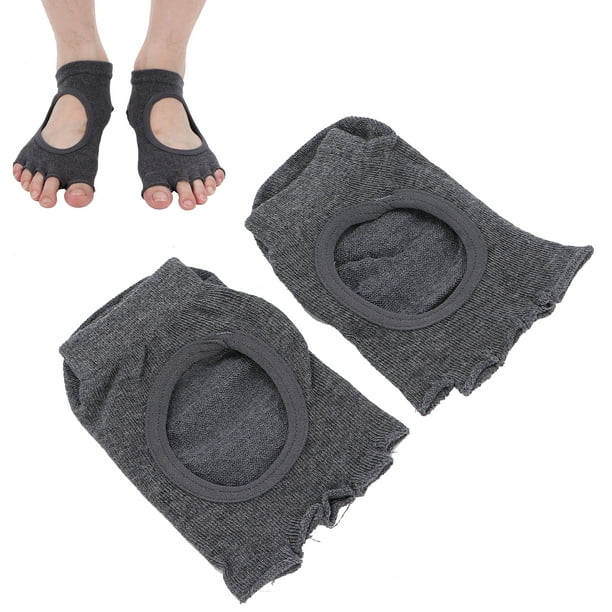 Non Slip Yoga Socks,Toeless Yoga Socks Women Toeless Grip Socks