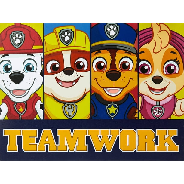 paw patrol canvas storage