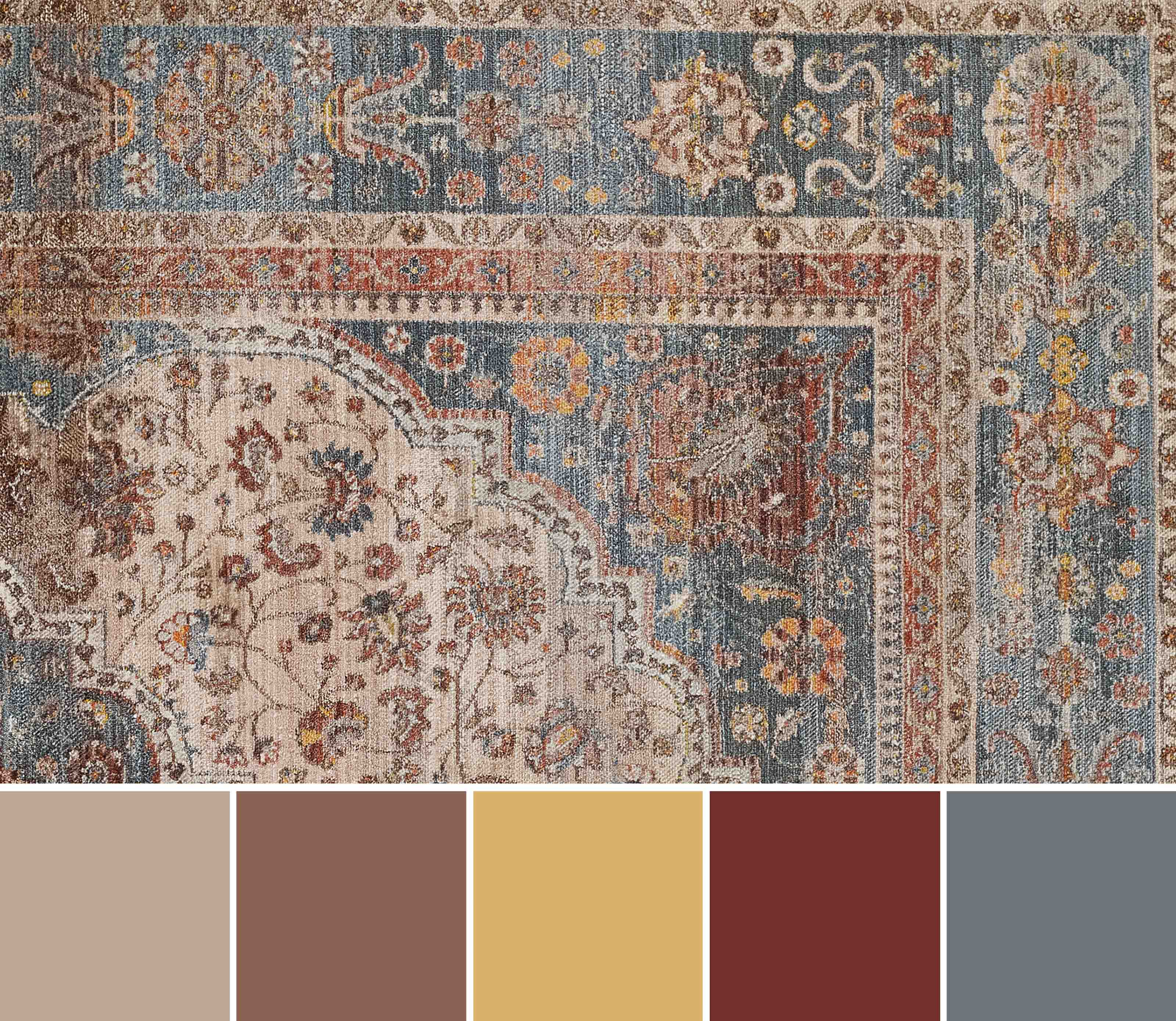 ECARPET Irina Tapis pour Salon, Chambre, Salle A Manger, Entrée, Couloir et Plus Encore.