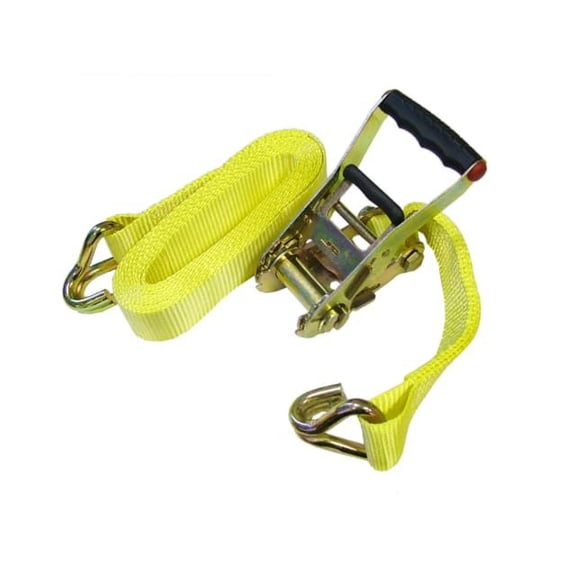 Faithfull - Ratchet Tie-Down 8m x 50mm Trucker Breaking Strain 4000kg