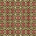 thumbnail image 1 of Ahgly Company Machine Washable Indoor Square Transitional Red Brown Area Rugs, 7' Square, 1 of 7