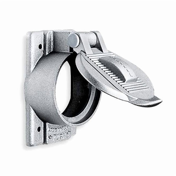 Hubbell Wiring Device-Kellems Weatherproof Cover,Vertical,Self Closing HBL7770