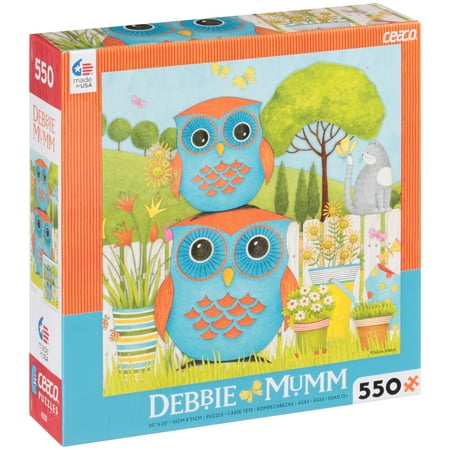 Debbie Mumm Bird - Ceaco Debbie Mumm Owl Puzzle, 550 pc