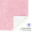 thumbnail image 3 of Tafts Ultra Soft Luxury Bath Mat, Bathroom Rugs, Chenille Microfiber, Absorbent Non-Slip Machine Washable, Bathroom Decor, Super Plush Bath Mats for Bathroom, Shower & Tub, Light Pink, 3 of 5