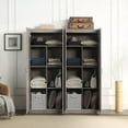 thumbnail image 4 of Manhattan Comfort Hopkins 2-Piece Wood Storage Closets in Gray, 4 of 7