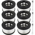 thumbnail image 1 of Filtre de Remplacement Haute Efficacité DC5151H pour Aspirateur Humide et Sec Dewalt DC5151H DC515 DCV517 DCV517B, Filtre d'Aspirateur Réutilisable Lavable 6 Pack, 1 of 5