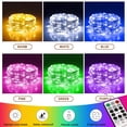 thumbnail image 3 of Fairy Lights SINAMER Multicolor, 20 LED, 2 m, funciona con pilas, 3 of 7