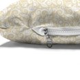 thumbnail image 4 of Vintage Pet Bed, Simplistic Delicate Romantic Floral Motif Ornaments in Soft Pastel Tones Print, Resistant Pad for Dogs and Cats Cushion with Removable Cover, 24" x 39", Beige and White, by Ambesonne, 4 of 4