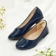 thumbnail image 2 of Zapatos de Niña DREAM PAIRS Bailarinas Sin Cordones Azul Marino Talla 3, 2 of 6