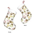 thumbnail image 3 of Disketp Donut Sloth Christmas Stockings, Xmas Stocking for Family Holiday Season Décor, Personalized Holiday Indoor Decorations, 3 of 7