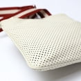 thumbnail image 3 of Pre-Owned BALLY Punching Leather Crossbody Shoulder Belt White Bag (Good), 3 of 10