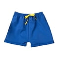 thumbnail image 5 of Yindaity Kids Shorts Boys' Adjustable Waist Stretch Flat Front Shorts for School Uniform(Blue,3-4 Years), 5 of 5