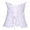 thumbnail image 6 of UPPADA Corset Tops for Women Clearance,Plus Size Corset Tops for Women Underbust Corset Belt Overbust Corset with Straps Bodice Corset Lace Up Corset Dress Vintage Crop Top, 6 of 7