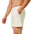thumbnail image 3 of NIMENJOJA Mens 5.5" lounge Shorts Cotton Athletic Gym Shorts Comfy Pajama with Deep Pockets No Zipper, 3 of 6