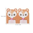 thumbnail image 2 of Hemoton 100 Pcs Sika Deer Greeting Card Dad Bride 13.70X9.00X0.10CM Orange, 2 of 7