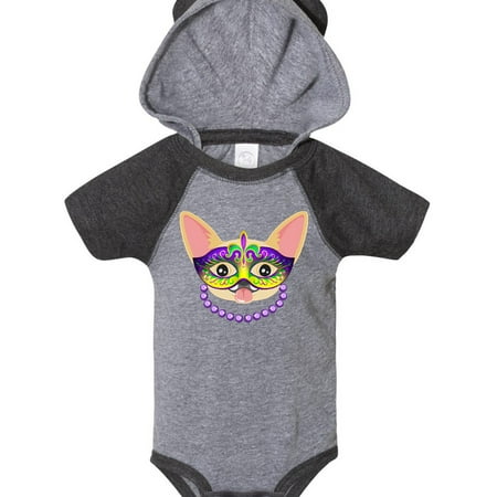 

Inktastic Mardi Gras Party Chihuahua Dog Gift Baby Girl Bodysuit