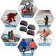 thumbnail image 5 of 2 piezas de diadema de cola de caballo de vellón, diademas deportivas de invierno, diadema ligera de invierno, orejeras, banda deportiva polar, 5 of 5