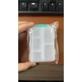 thumbnail image 4 of Pack of 1 Tablet Box, 7 Days 10 Compartments, with Labels and Portable Mini Medicine Cutter, Travel Pill Box, Mini Pill Box, 4 of 10