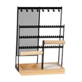 thumbnail image 3 of segolike Jewelry Organizer Desktop Jewelry Storage Display Rack Earrings Storage Rack, 3 of 9